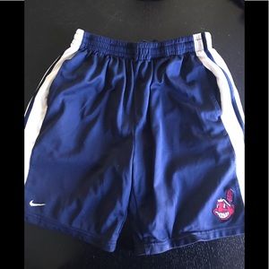 Boys Nike Cleveland Indians Athletic Shorts